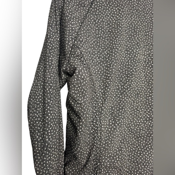 Lululemon Women’s Full Zip Hit It Jacket Frozen Fizz White Black Size 8 - Picture 9 of 13